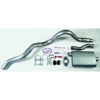 Exhaustsystem single Typhoon
