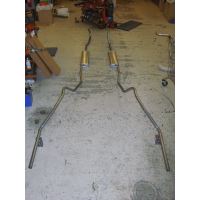 Dubbelt avgassystem