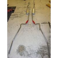 Dubbelt avgassystem