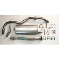 Exhaustsystem single Cheva S10