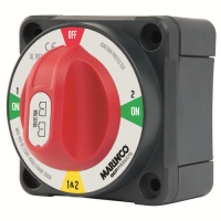 Batteriväljare 1-2-Båda-Av Alt