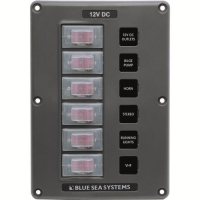 Vattentät Elpanel 6Pos Bluesea