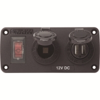 Elpanel Cigg Usb Brytare 15A