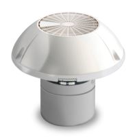 Fläktventilator GY-11 12V ljusgrå