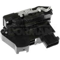 Door lock actuator - integrated with latch