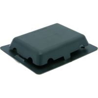 Ventil passiv svart 10x13cm