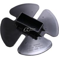Övre platta för 89x35 mm stötta
