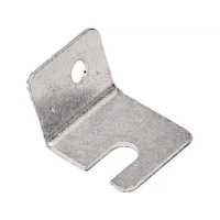 Oil pressure line support bracket