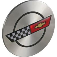 Corvette wheel center cap