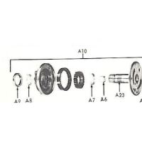 Front pump 17 spline input shaft