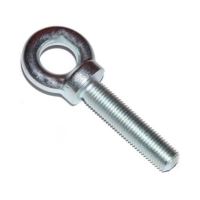 7/16" EYE BOLT - 50mm LONG THREAD - ZINC PLATED
