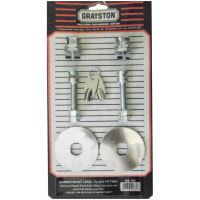 PAIR BONNET LOCKS FLUSH FIT KIT