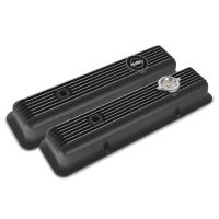 SBC MUSCLE SERIES VALVE COVERS,FINNED,GL