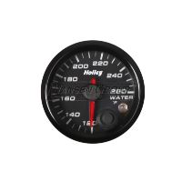 2-1/16 HOLLEY WATER TEMP GAUGE-BLK