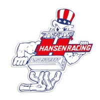 Hansen Racing Pro Street Klistermärke 50mm