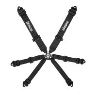 Harness 6pt 8853:2016 3inch - Becketts - Snap Hook - Black