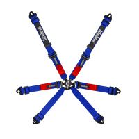 Harness 6pt 8853:2016 2inch - Copse- Snap Hook - Blue