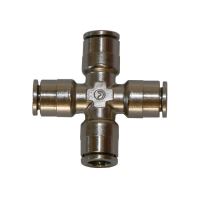8mm 4 Way Equal Cross  Connector