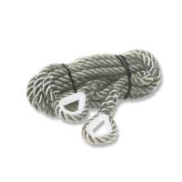 Förtöjningslina med kaus 14mm 3,5m 2/st