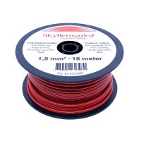 Elkabel Fört 1,5mm Röd 18m