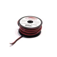 Elkabel 2x2,5 mm² Svart/Röd