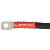 Pressad Kabel 25mm 20cm Svart