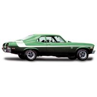 1970 NOVA YENKO DEUCE STRIPE SET - WHITE