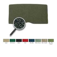 1969 F-BODY OER LOOP FOLD DOWN SEAT BACK CARPET DARK GREEN