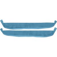 1968 CAMARO / FIREBIRD BRIGHT BLUE LOOP DELUXE DOOR PANEL CA