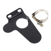 Steering column floor plate for aftermarket column