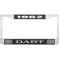1962 DART LICENSE PLATE FRAME - BLACK