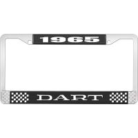 1965 DART LICENSE PLATE FRAME - BLACK