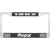 1962 MOPAR LICENSE PLATE FRAME - BLACK