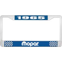 1965 MOPAR LICENSE PLATE FRAME - BLUE
