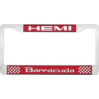 HEMI / BARRACUDA LICENSE PLATE FRAME