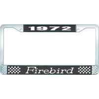 1972 FIREBIRD LICENSE PLATE FRAME - BLACK