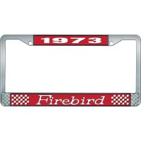 1973 FIREBIRD LICENSE PLATE FRAME - RED