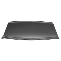Rear window to trunk panel