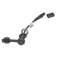 Kabel 15cm panel mount