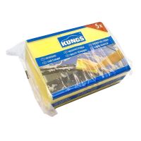 Tvättsvamp Gul 5-pack
