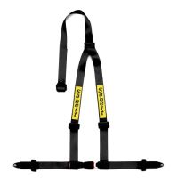 Clubman belt (ECE Approved) 3-point, shoulder pads included,