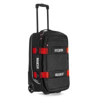 BLACK/RED TRAVEL BAG