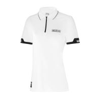 POLO ZIP LADY MY2024 SZ XS WH