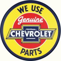 Plaatstalen bord / GM Chevy Genuine par