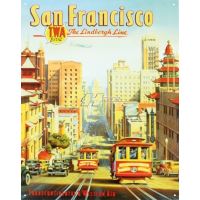 Plaatstalen bord / Erickson- San Franci