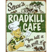 Plaatstalen bord / Moore -Steve's Cafe