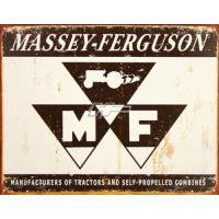 Plaatstalen bord / Massey Ferguson Logo