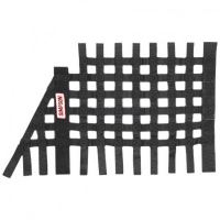 NASCAR WINDOW NET-TRAPZOID-BK