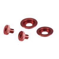 ST5 visor and sun screen screw kit RED
