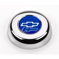 Hornknapp krom - Chevy Bow Tie